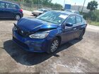 2016 Nissan Sentra S Blue vin: 3N1AB7AP4GY226550