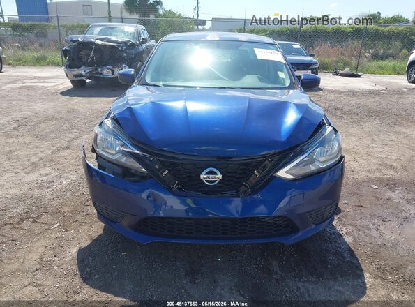 3N1AB7AP4GY226550 2016 NISSAN SENTRA Blue Vista frontal
