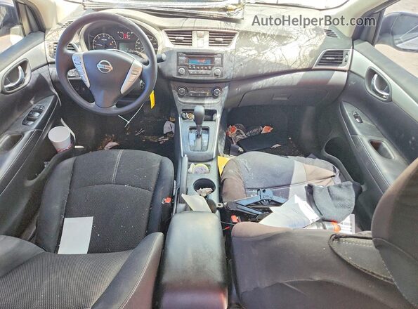 3N1AB7AP4GY260987 2016 NISSAN SENTRA Silver Dashboard view