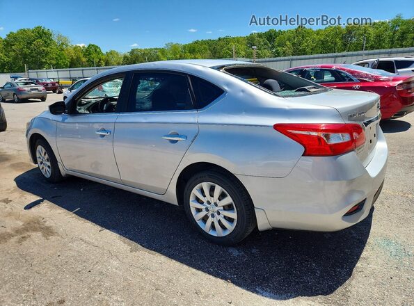 3N1AB7AP4GY260987 2016 NISSAN SENTRA Silver Rear left