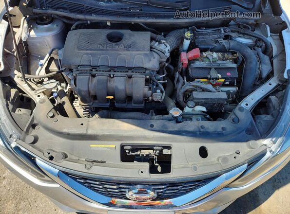 3N1AB7AP4GY260987 2016 NISSAN SENTRA Silver Rear interior view