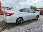 2017 Nissan Sentra S Серебряный vin: 3N1AB7AP4HY208003