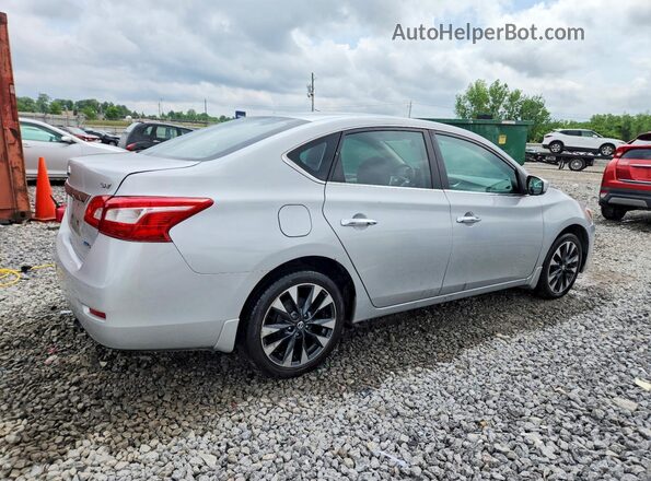 3N1AB7AP4HY208003 2017 NISSAN SENTRA Серебряный Задняя правая четверть