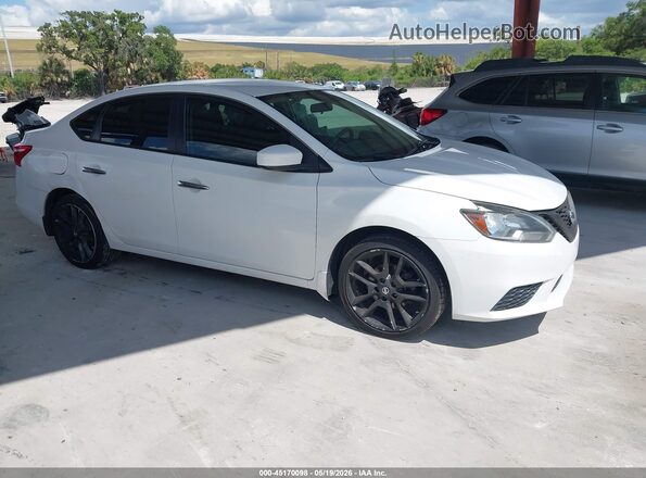 3N1AB7AP4HY210673 2017 NISSAN SENTRA White Front right