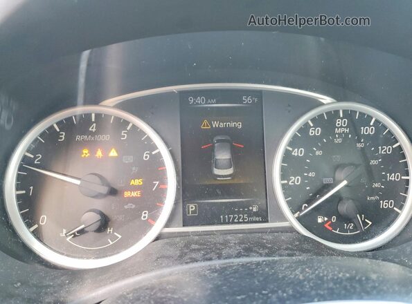3N1AB7AP4HY213783 2017 NISSAN SENTRA White Սարքավորումների վահանակի տեսք
