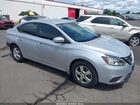 2017 Nissan Sentra S Silver vin: 3N1AB7AP4HY320980