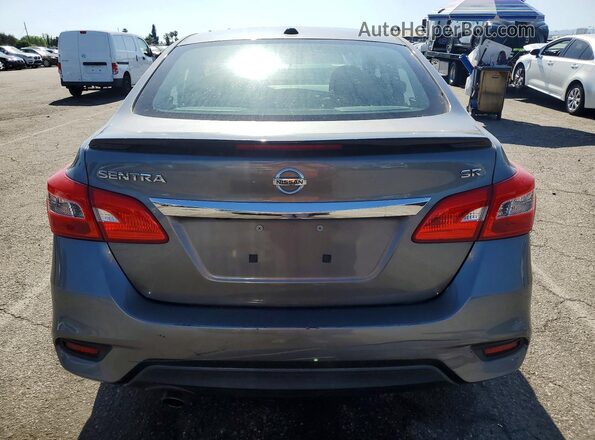 3N1AB7AP4HY387868 2017 NISSAN SENTRA Серый Вид сзади