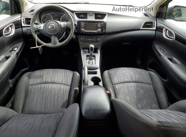 3N1AB7AP4HY393041 2017 NISSAN SENTRA Серый Вид панели приборов