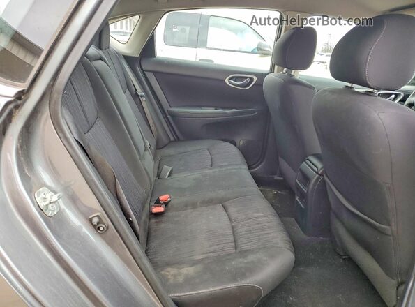 3N1AB7AP4HY393041 2017 NISSAN SENTRA Серый Вид задних сидений