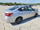 2018 Nissan Sentra Sv Silver vin: 3N1AB7AP4JL644790