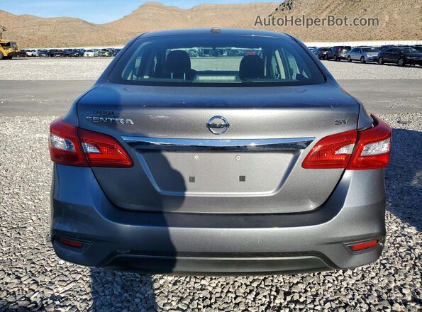3N1AB7AP4JY342175 2018 NISSAN SENTRA Gray Вид ззаду
