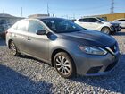 2018 Nissan Sentra Sv Gray vin: 3N1AB7AP4JY342175