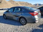 2018 Nissan Sentra Sv Gray vin: 3N1AB7AP4JY342175