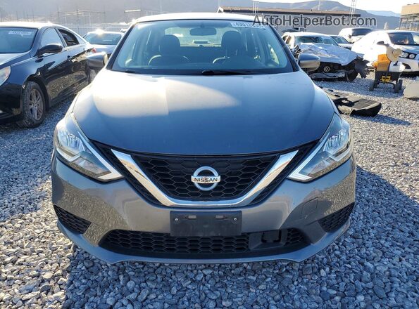 3N1AB7AP4JY342175 2018 NISSAN SENTRA Gray Вид спереду