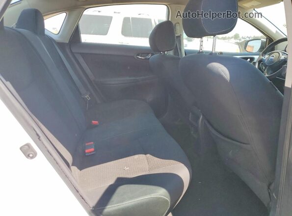 3N1AB7AP4KY207926 2019 NISSAN SENTRA Белый Вид задних сидений