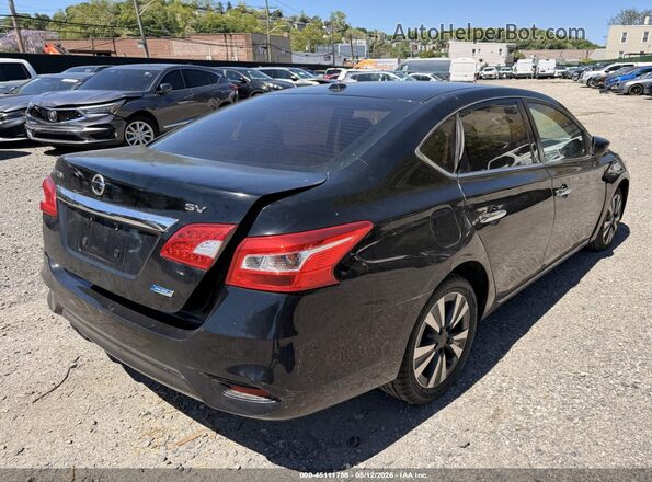 3N1AB7AP4KY226427 2019 NISSAN SENTRA Black Trasero derecho