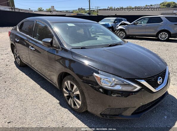 3N1AB7AP4KY226427 2019 NISSAN SENTRA Black Delantero derecho