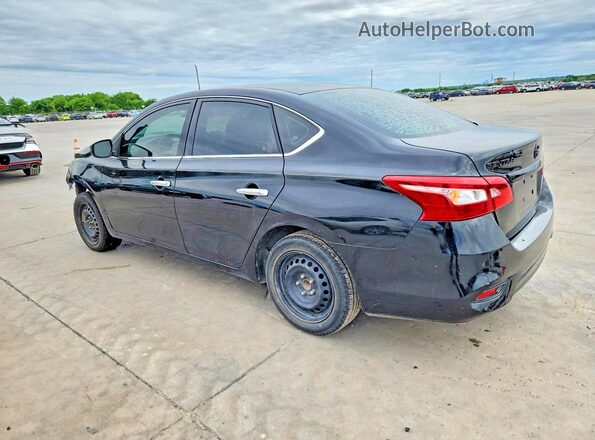 3N1AB7AP4KY265373 2019 NISSAN SENTRA Black Задня ліва чверть