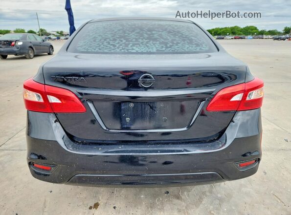 3N1AB7AP4KY265373 2019 NISSAN SENTRA Black Вид ззаду