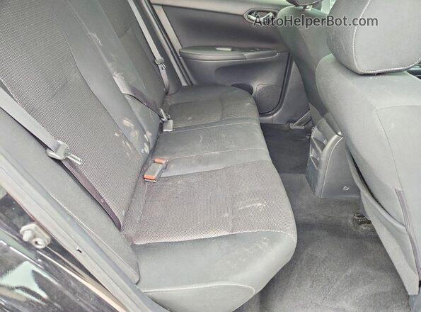 3N1AB7AP4KY265373 2019 NISSAN SENTRA Black Вид задніх сидінь
