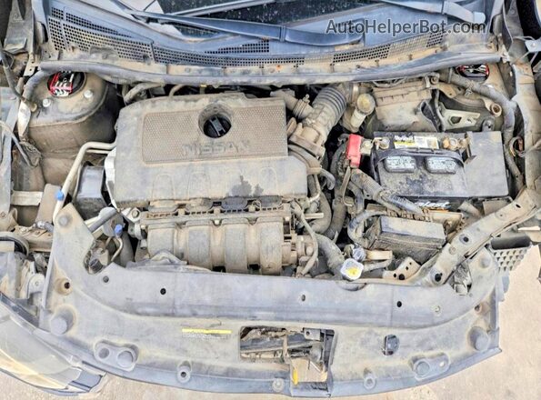 3N1AB7AP4KY265373 2019 NISSAN SENTRA Black Вид задньої частини салону