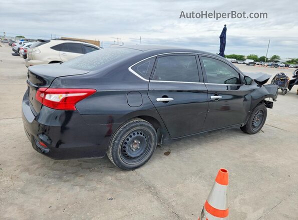 3N1AB7AP4KY265373 2019 NISSAN SENTRA Black Задня права чверть