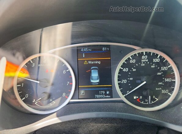3N1AB7AP4KY280276 2019 NISSAN SENTRA Black Вид щитка приладів