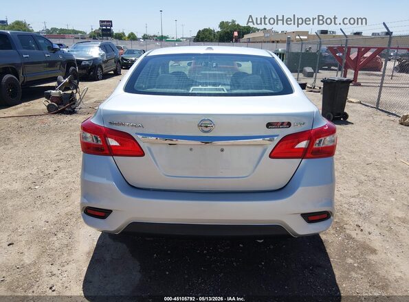 3N1AB7AP4KY319870 2019 NISSAN SENTRA Silver 