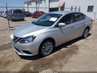 2019 Nissan Sentra Sv Silver vin: 3N1AB7AP4KY319870
