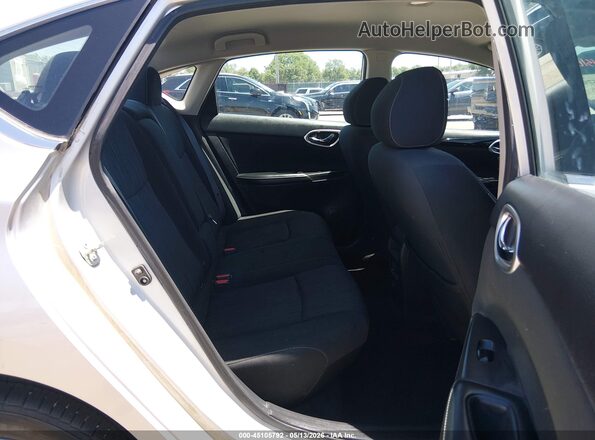3N1AB7AP4KY319870 2019 NISSAN SENTRA Silver VIN կոդի պիտակի տեսք