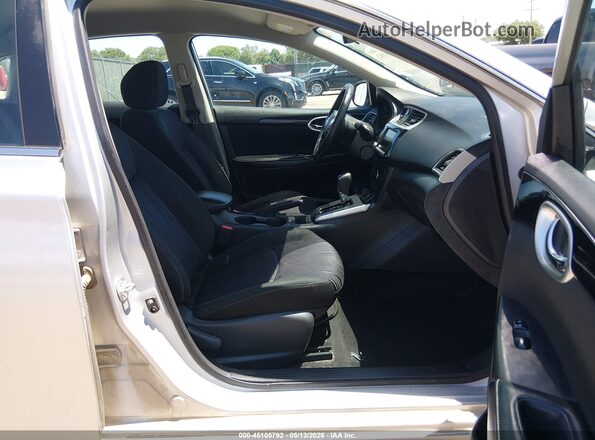 3N1AB7AP4KY319870 2019 NISSAN SENTRA Silver Սալոնի դիմացի տեսք