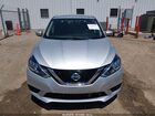2019 Nissan Sentra Sv Silver vin: 3N1AB7AP4KY319870