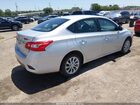 2019 Nissan Sentra Sv Silver vin: 3N1AB7AP4KY319870