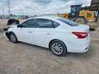 2019 Nissan Sentra Sv Белый vin: 3N1AB7AP4KY362881