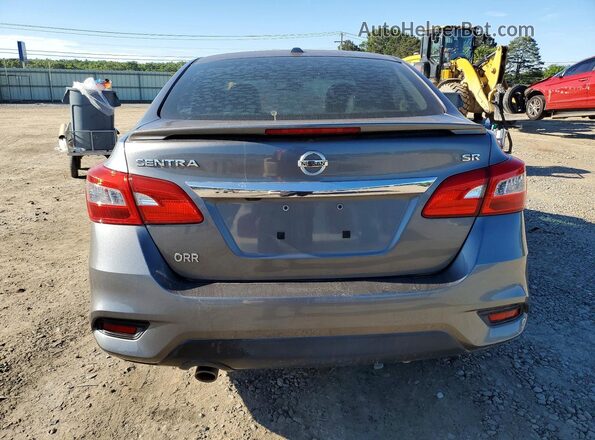 3N1AB7AP4KY417393 2019 NISSAN SENTRA Gray უკანა ხედი