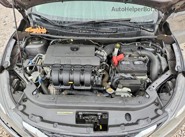 3N1AB7AP4KY419080 2019 NISSAN SENTRA Серый Вид задней части салона