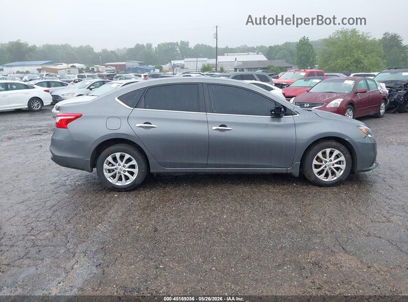 3N1AB7AP4KY421122 2019 NISSAN SENTRA Gray Սալոնի հետևի տեսք