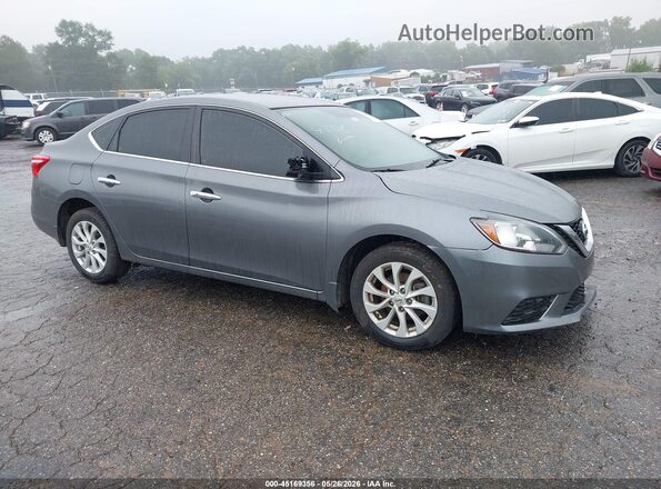 3N1AB7AP4KY421122 2019 NISSAN SENTRA Gray Առջևի աջ