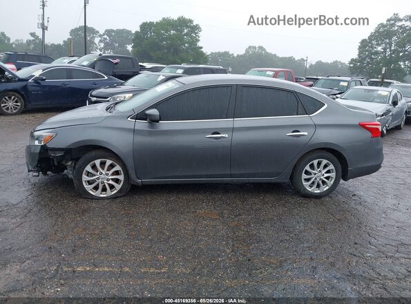 3N1AB7AP4KY421122 2019 NISSAN SENTRA Gray Սալոնի 360 աստիճան տեսք