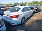 2019 Nissan Sentra Sv Белый vin: 3N1AB7AP4KY437563