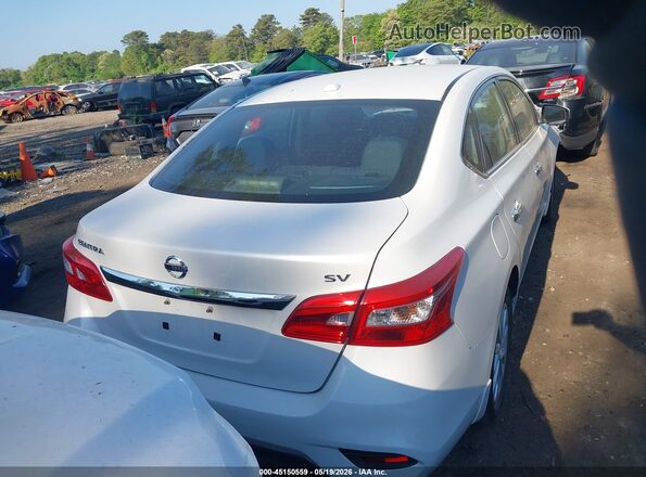 3N1AB7AP4KY437563 2019 NISSAN SENTRA Белый 