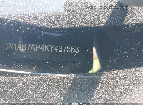 3N1AB7AP4KY437563 2019 NISSAN SENTRA Белый 