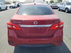 2016 Nissan Sentra Sv Red vin: 3N1AB7AP5GL656438