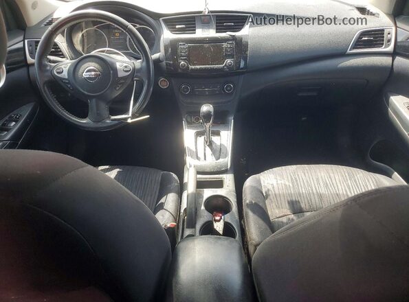 3N1AB7AP5GL656438 2016 NISSAN SENTRA Red Widok deski rozdzielczej
