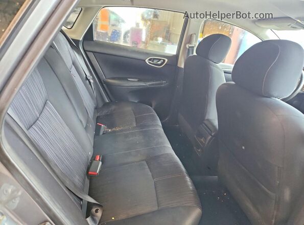 3N1AB7AP5GL659307 2016 NISSAN SENTRA Gray უკანა სავარძლების ხედი