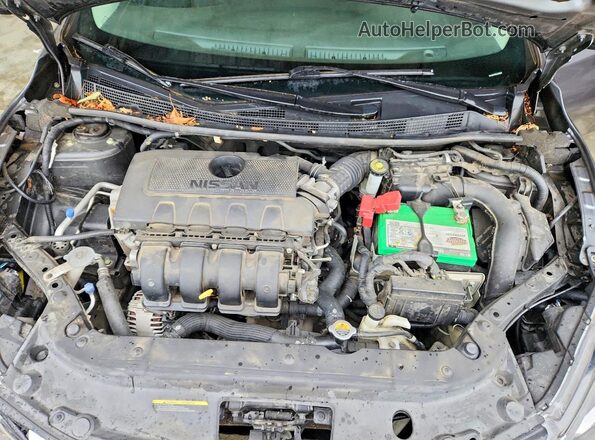 3N1AB7AP5GL659307 2016 NISSAN SENTRA Gray უკანა სალონის ხედი