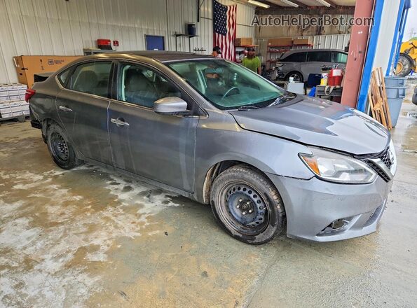 3N1AB7AP5GL659307 2016 NISSAN SENTRA Gray წინა მარჯვენა