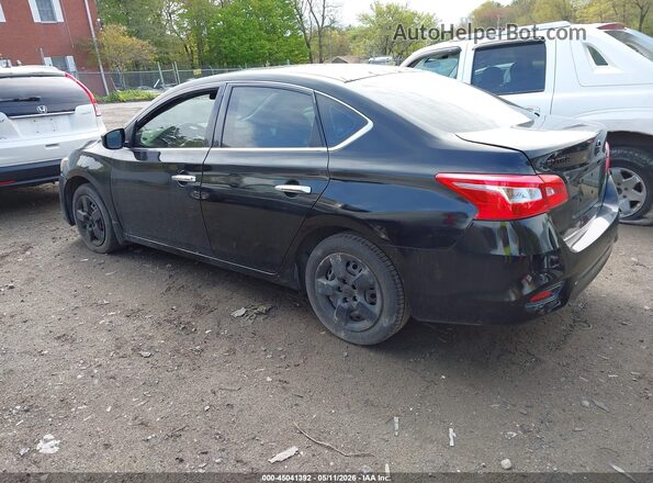 3N1AB7AP5GL681159 2016 NISSAN SENTRA Черный Задняя левая четверть