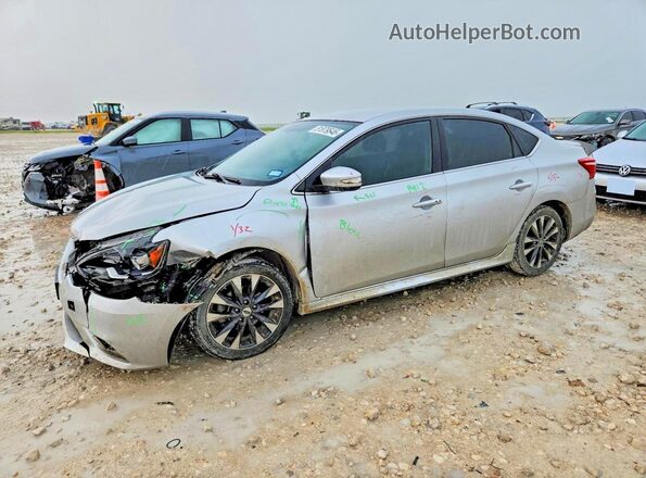 3N1AB7AP5GY298745 2016 NISSAN SENTRA Silver Vista tres cuartos delantera izquierda
