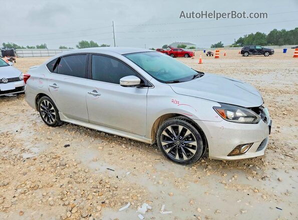3N1AB7AP5GY298745 2016 NISSAN SENTRA Silver Delantero derecho